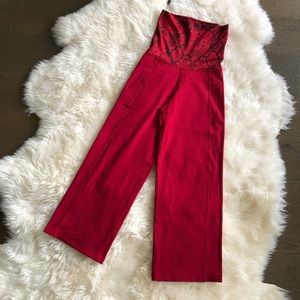 Lululemon Stillness Pant (Red Snake Print)